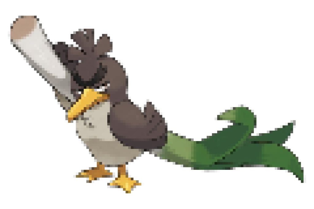 pixel art pokemon canarticho galar