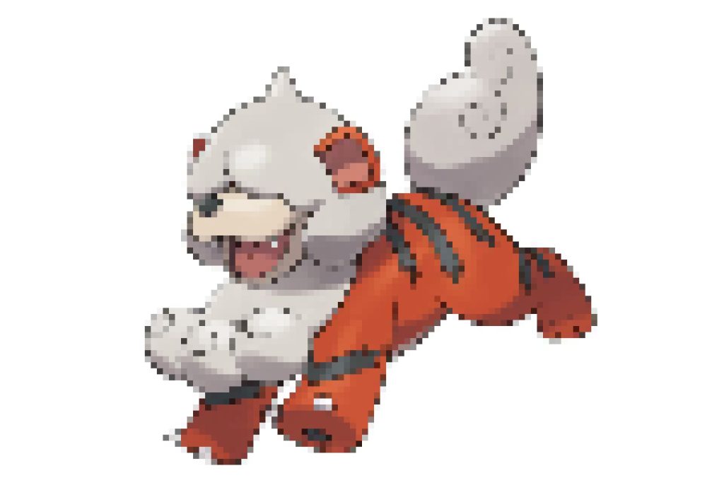 pixel art pokemon caninos hisui