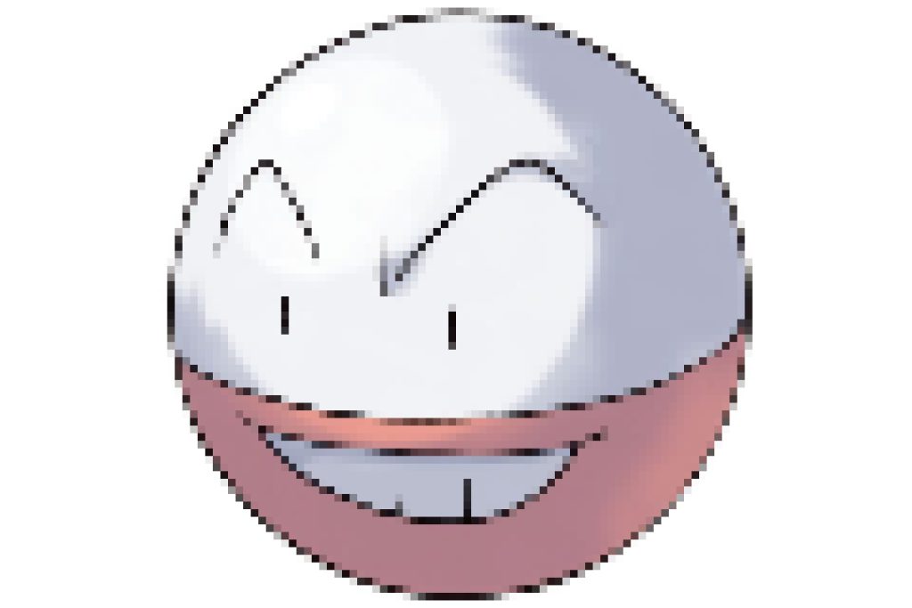 pixel art pokemon électrode