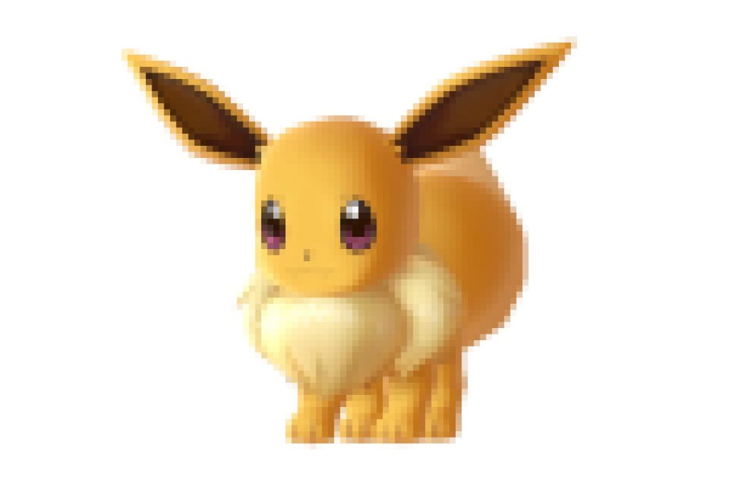 pixel art pokemon évoli partenaire
