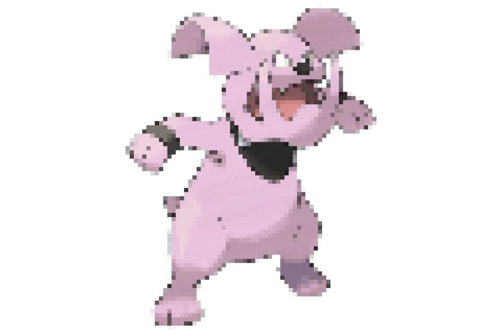 pixel art pokemon granbull