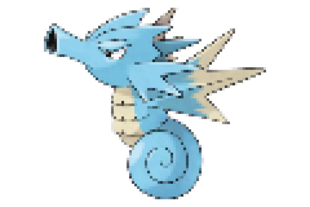pixel art pokemon hypocéan
