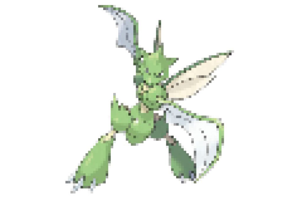 pixel art pokemon insécateur