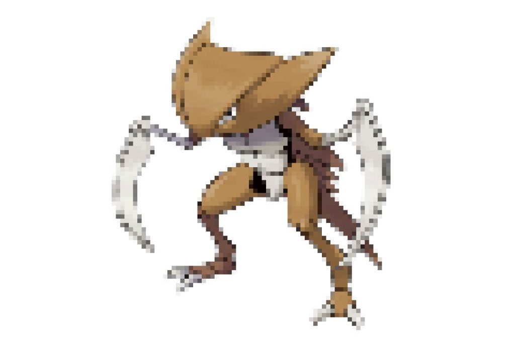 pixel art pokemon kabutops