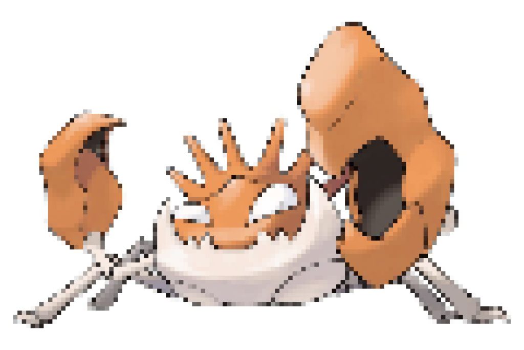pixel art pokemon krabboss