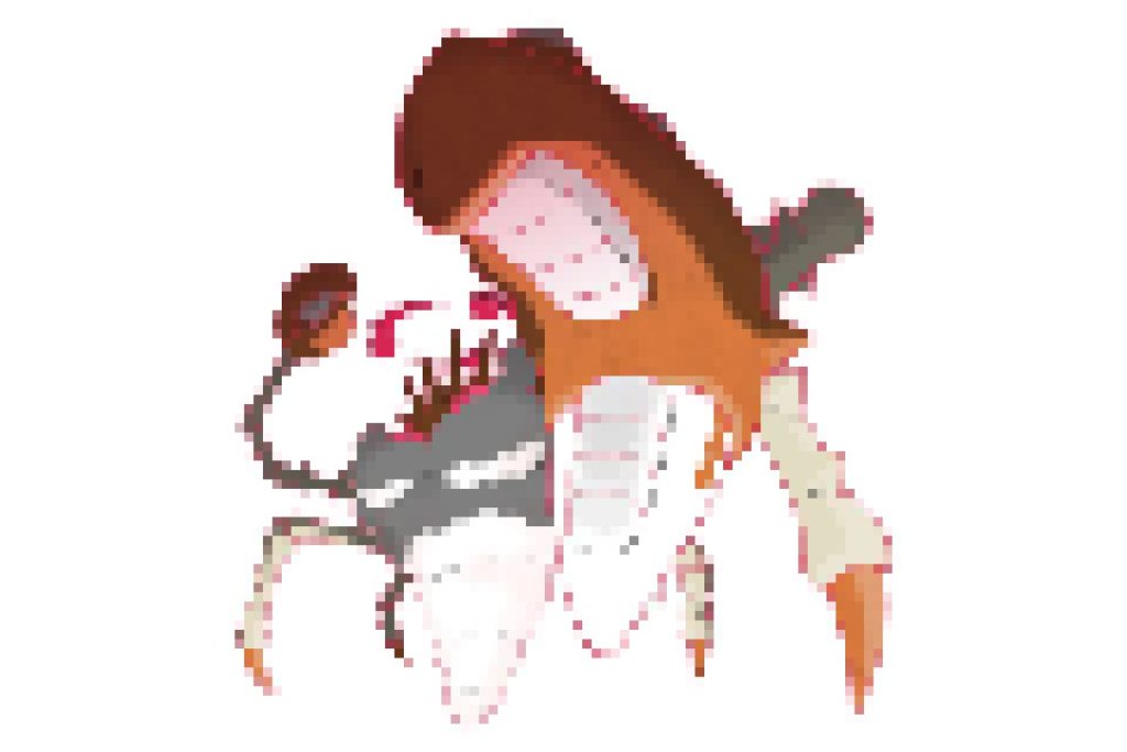 pixel art pokemon krabboss gigamax