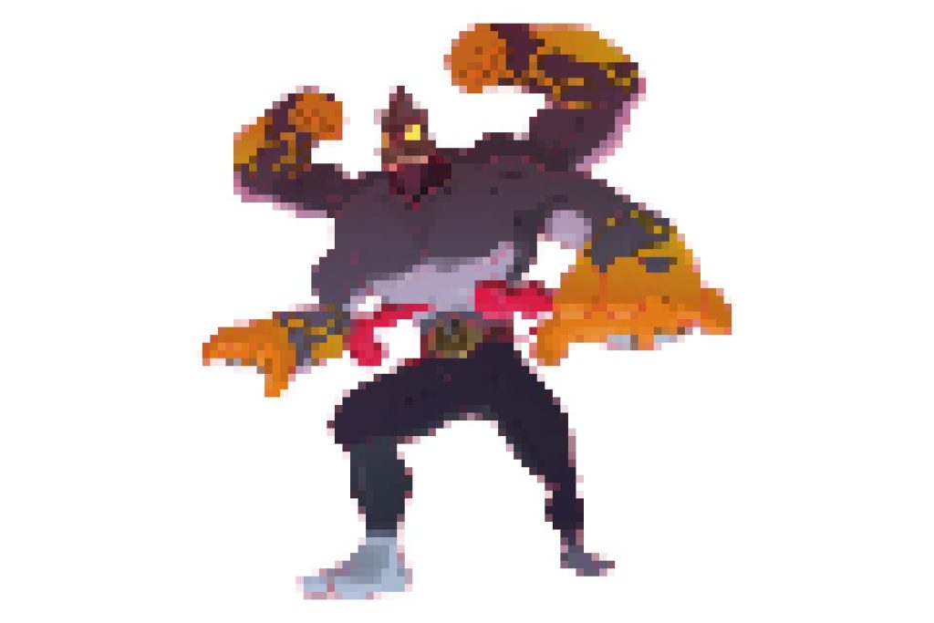 pixel art pokemon mackogneur gigamax