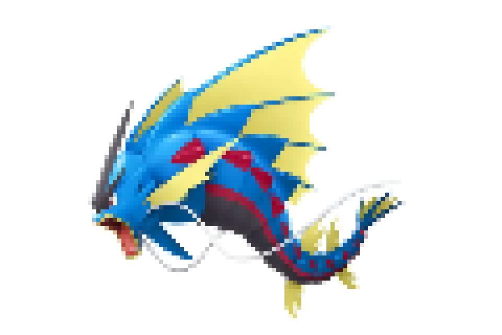 pixel art pokemon mega léviator
