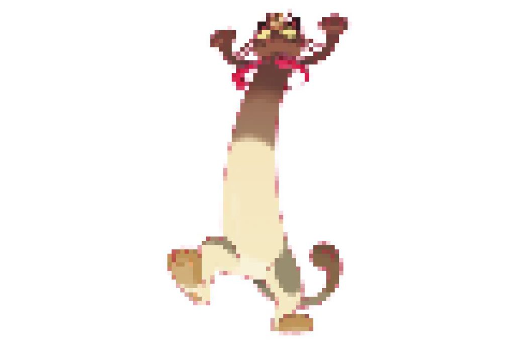pixel art pokemon miaouss gigamax