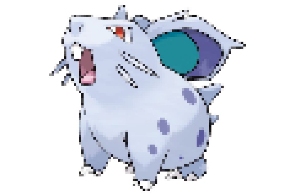 pixel art pokemon nidoran
