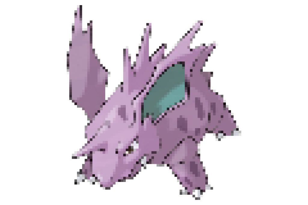 pixel art pokemon nidorino