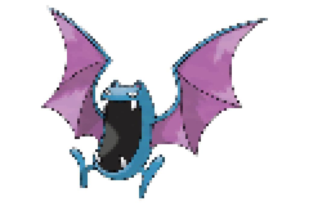 pixel art pokemon nosferalto