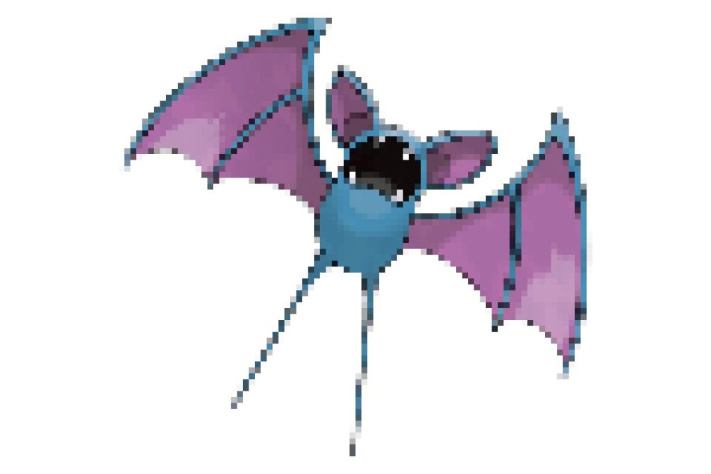 pixel art pokemon nosferapti
