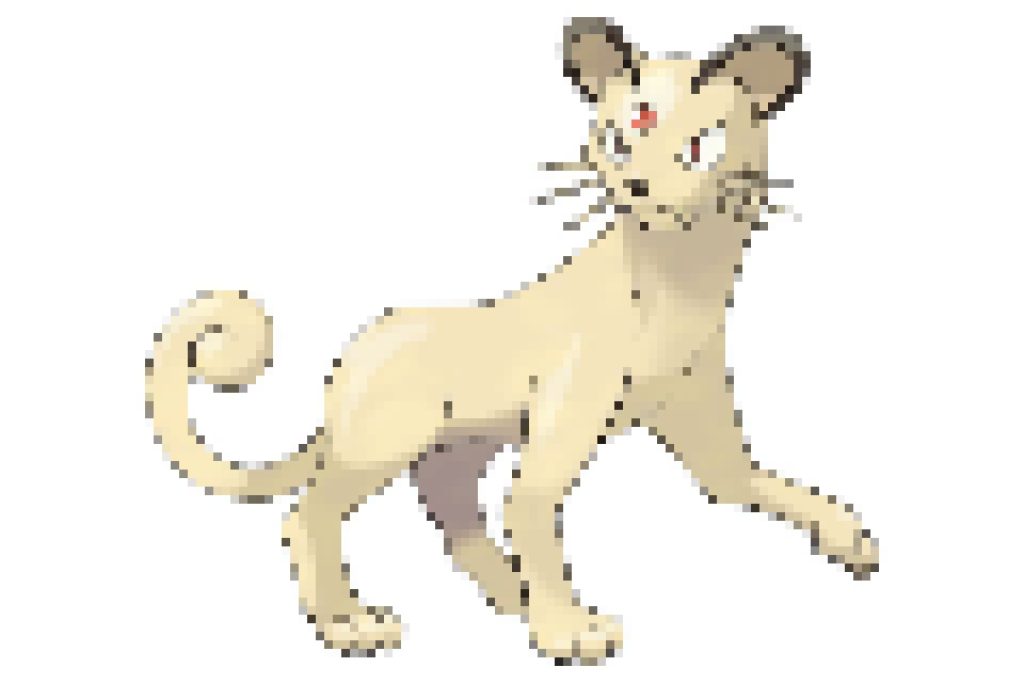 pixel art pokemon persian