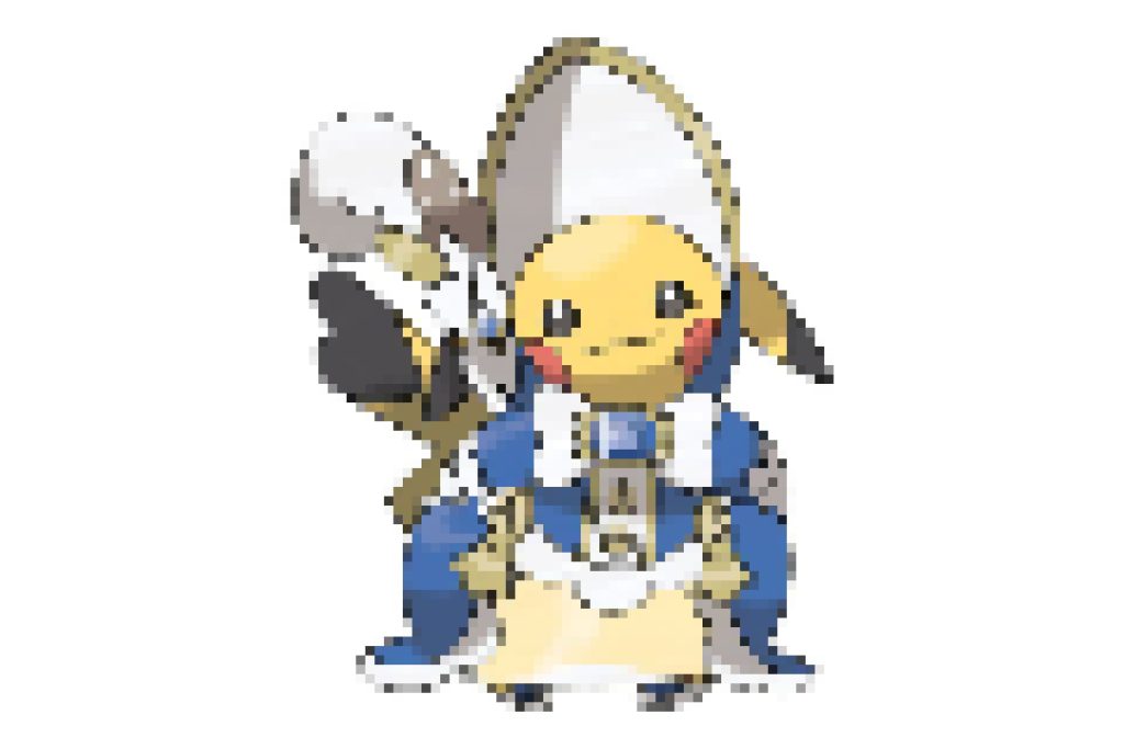 pixel art pokemon pikachu lady