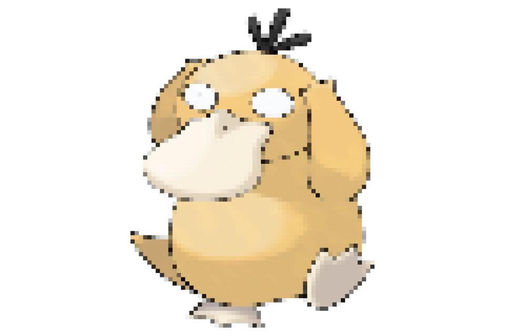 pixel art pokemon psykokwak