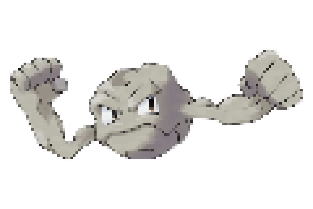 pixel art pokemon racaillou