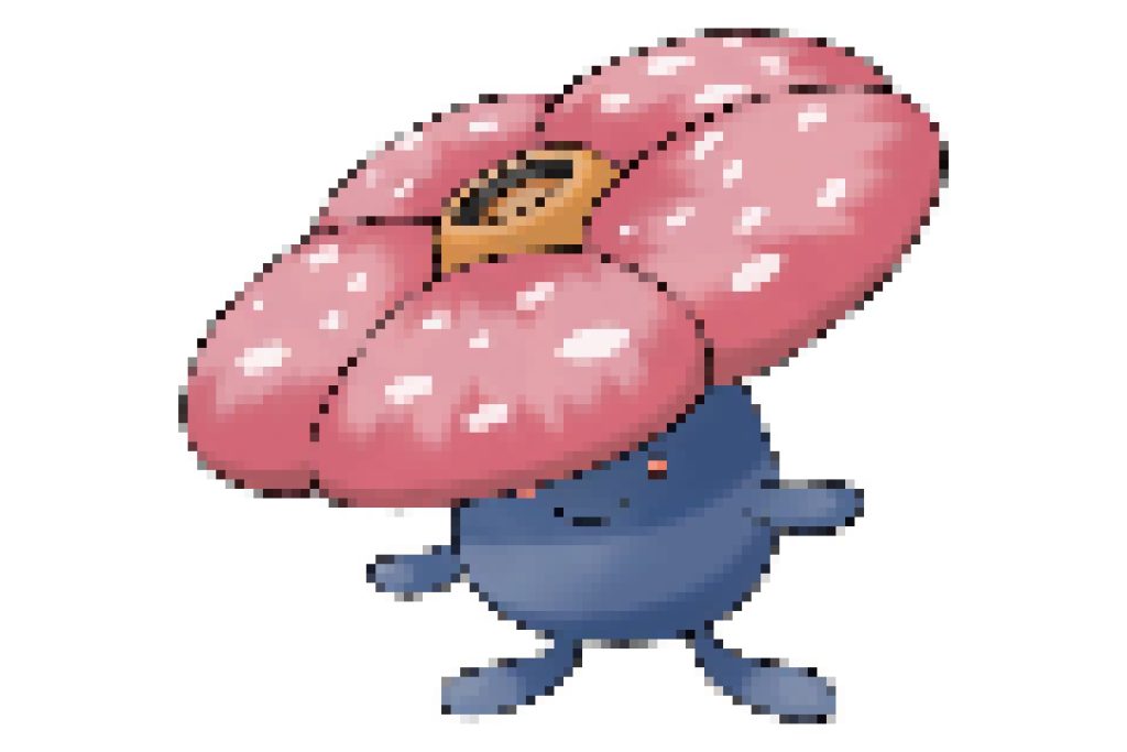 pixel art pokemon rafflesia