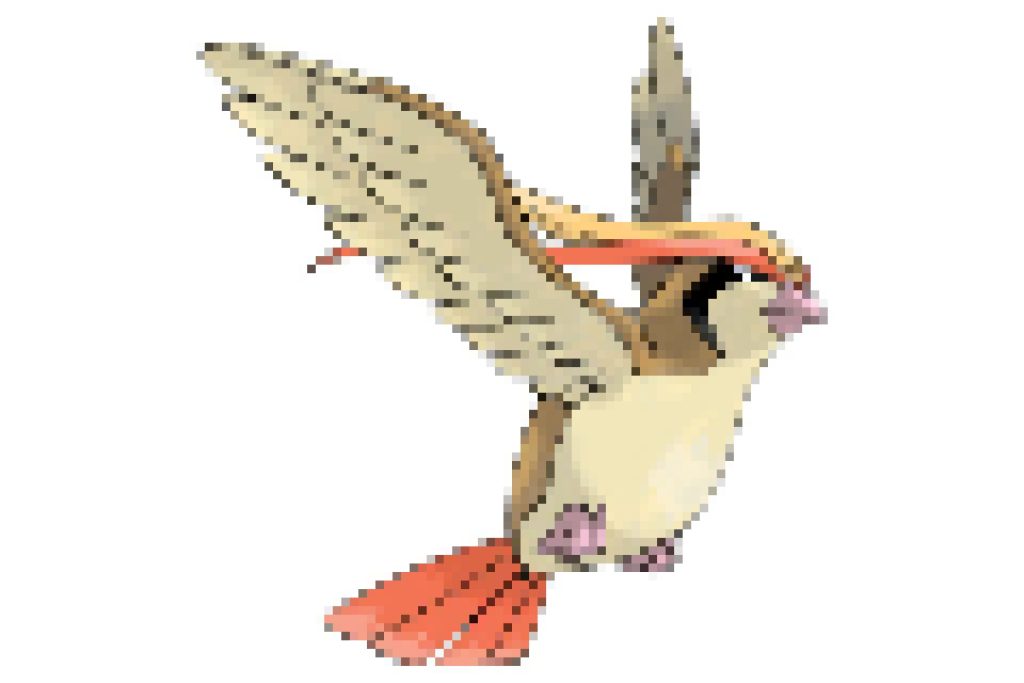 pixel art pokemon roucarnage