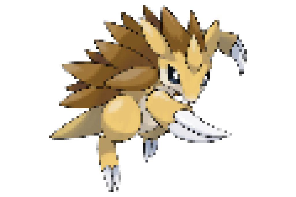 pixel art pokemon sablaireau