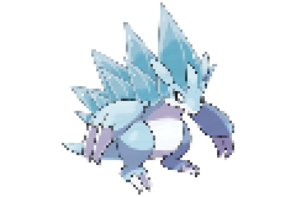 pixel art pokemon sablaireau alola