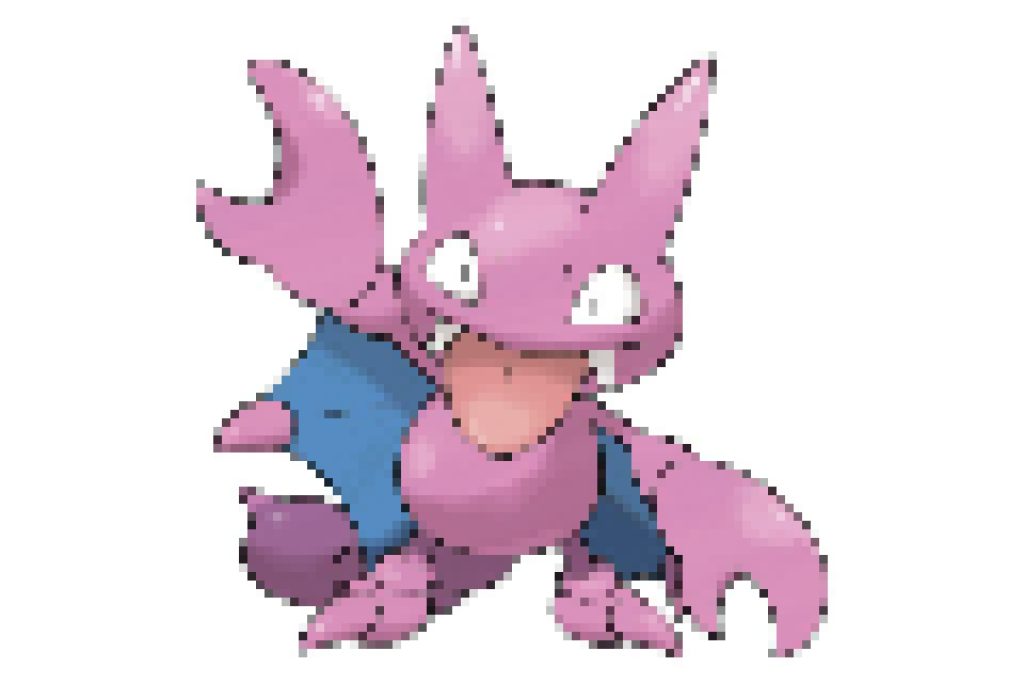 pixel art pokemon scorplane