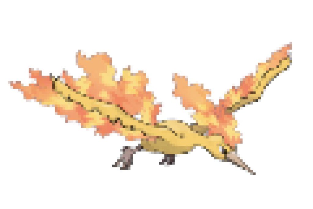 pixel art pokemon sulfura