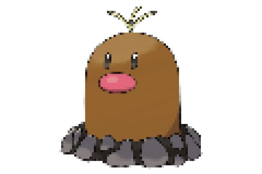 pixel art pokemon taupiqueur alola