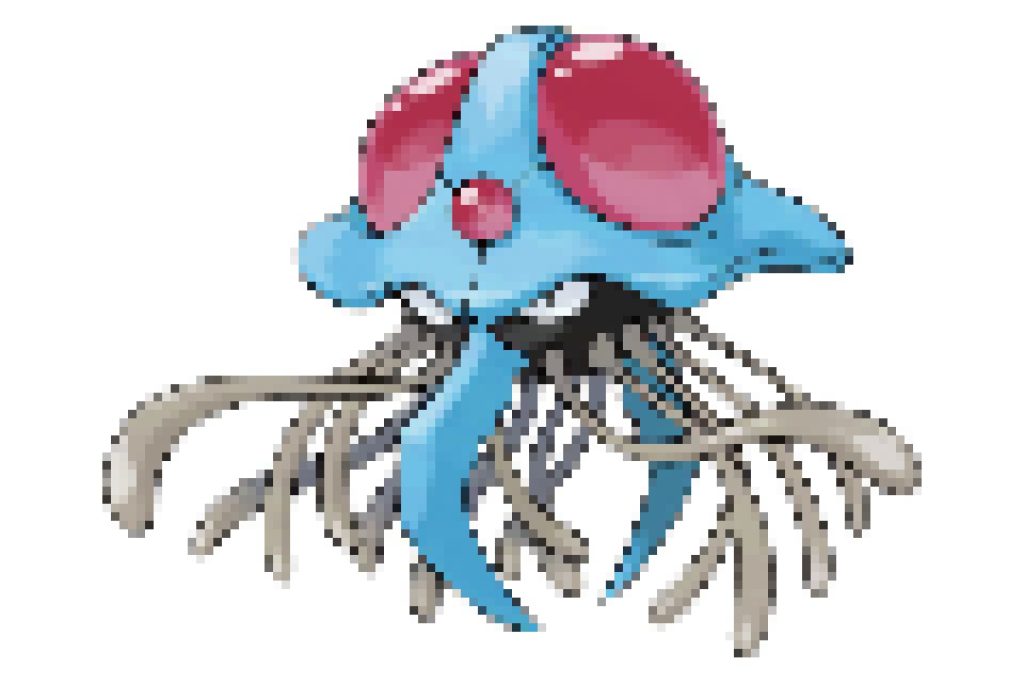 pixel art pokemon tentacruel