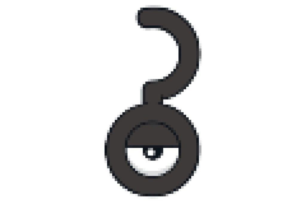 pixel art pokemon zarbi point d’interrogation