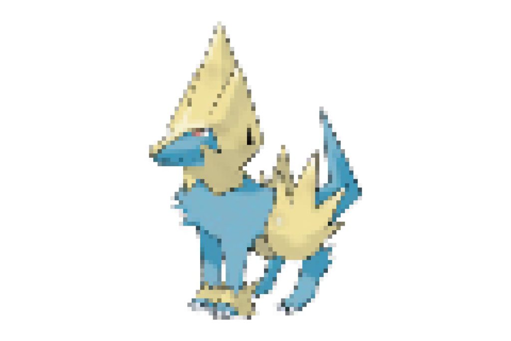 pixel art pokemon Élecsprint