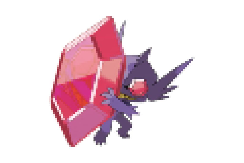 pixel art pokemon méga ténéfix