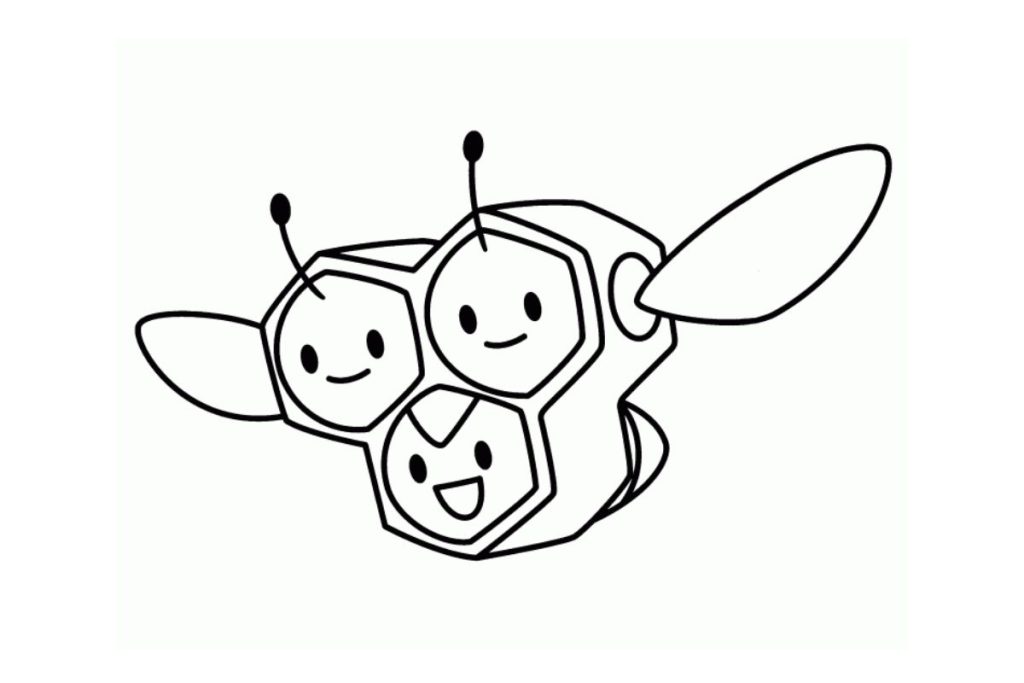 coloriage pokemon apitrini