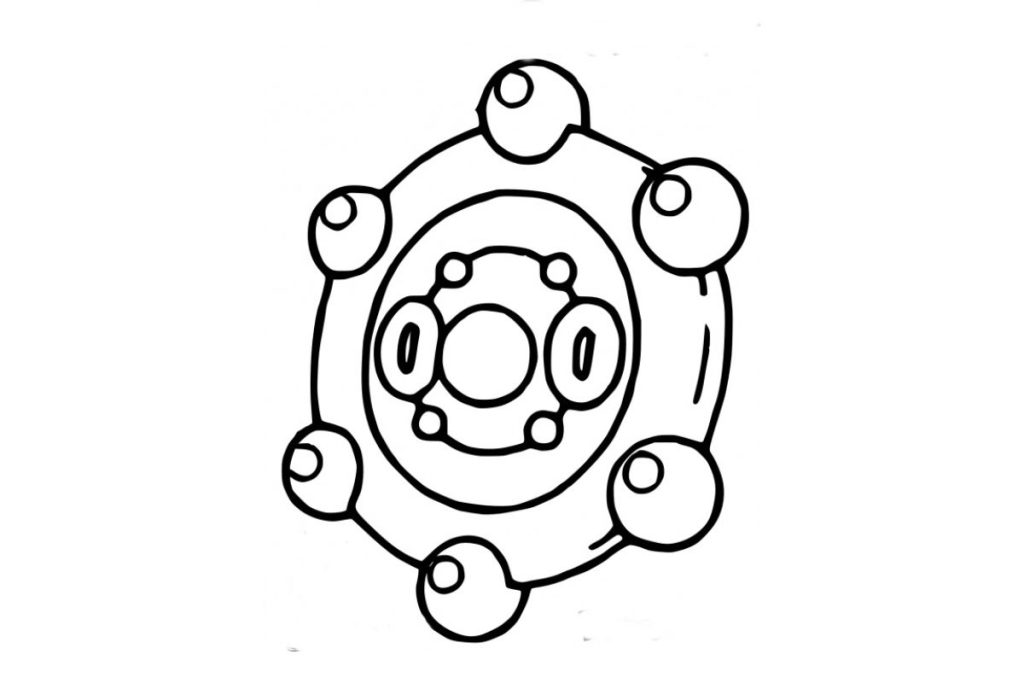 coloriage pokemon archéomire