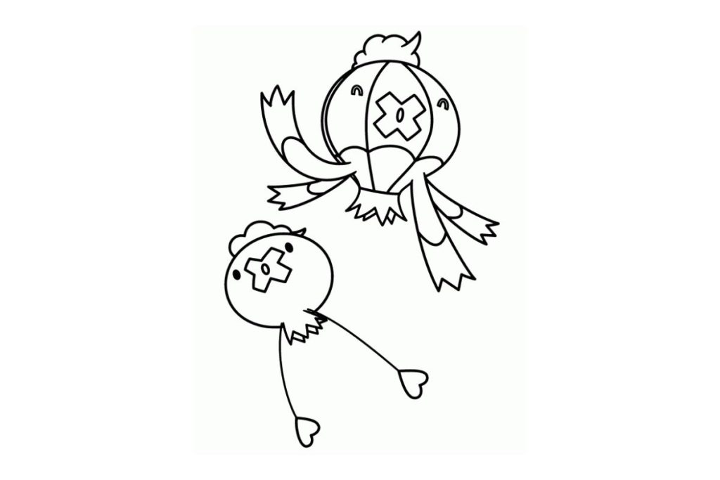 coloriage pokemon baudrive