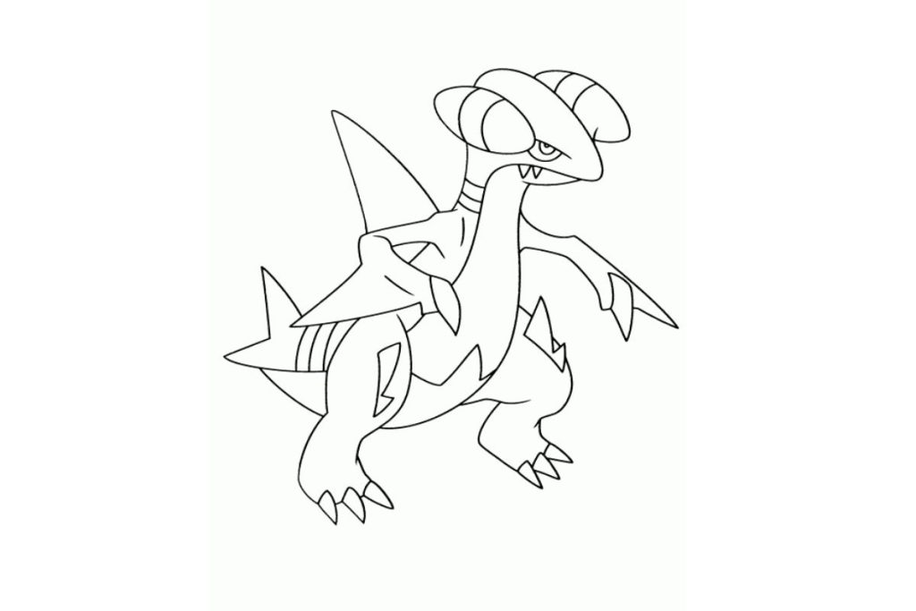 coloriage pokemon carmache