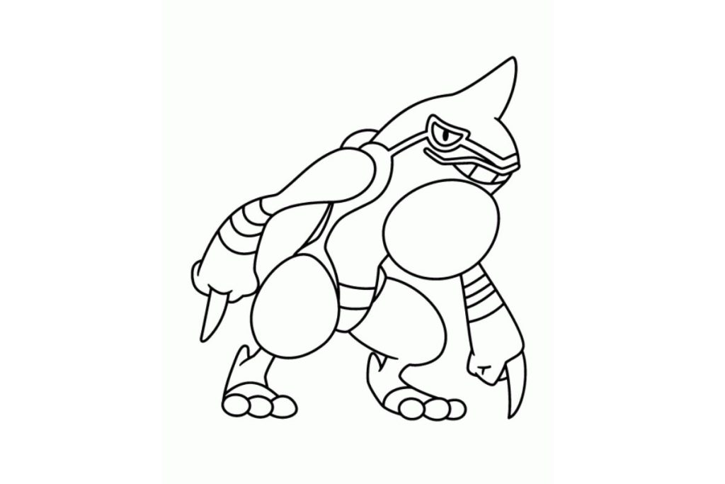 coloriage pokemon coatox
