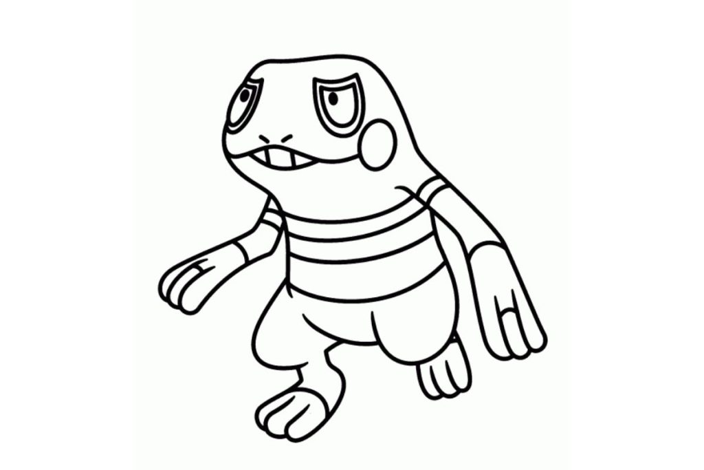 coloriage pokemon cradopaud