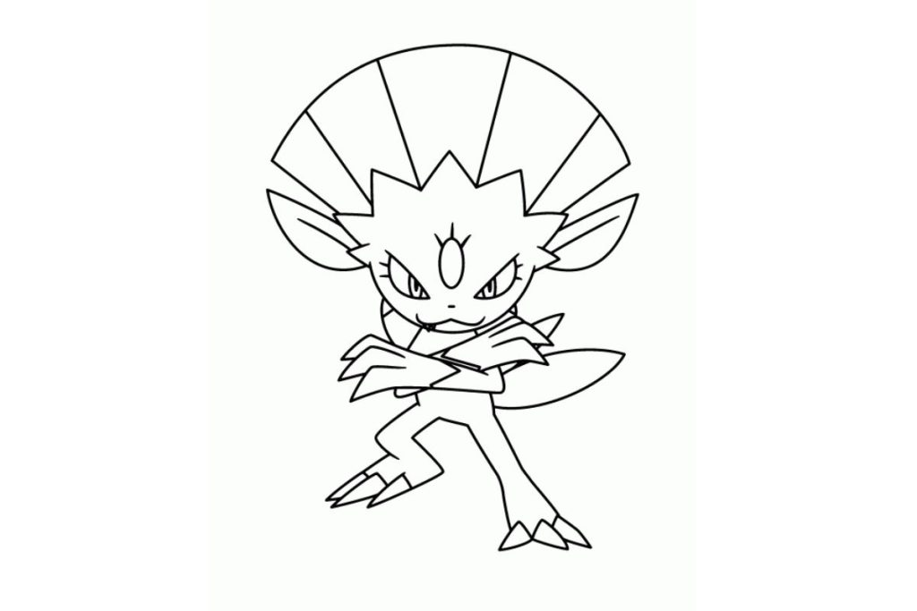 coloriage pokemon dimoret