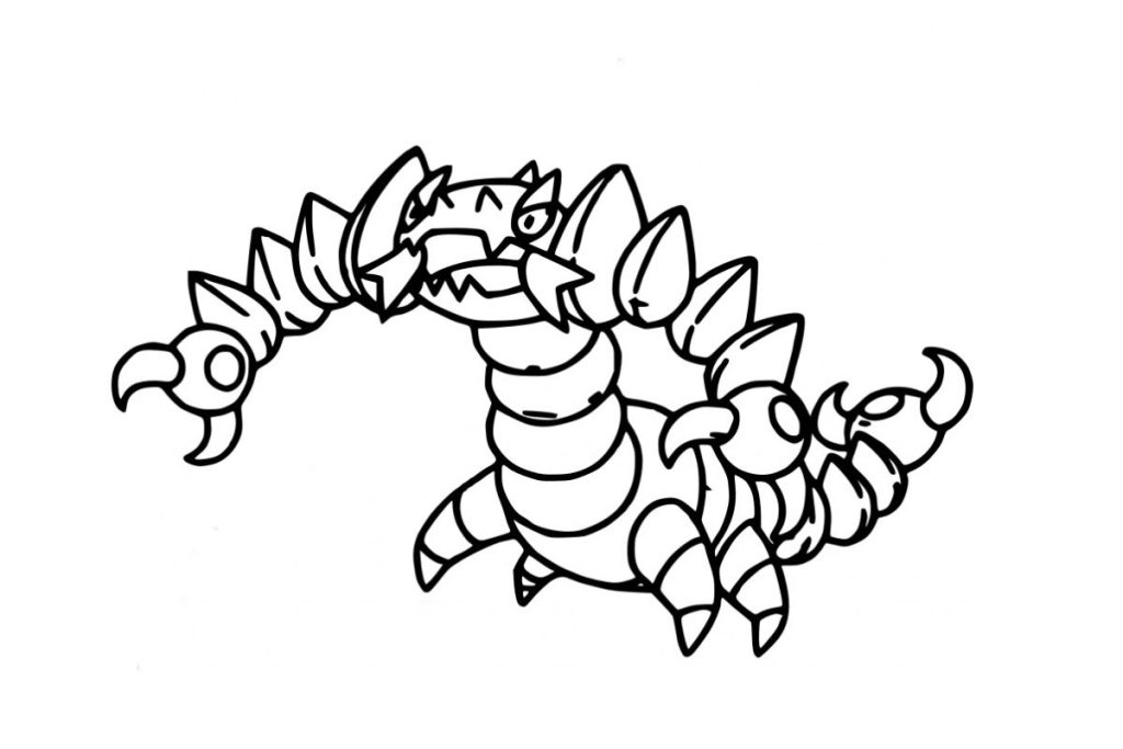 coloriage pokemon drascore