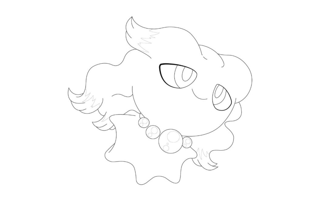 coloriage pokemon feuforêve