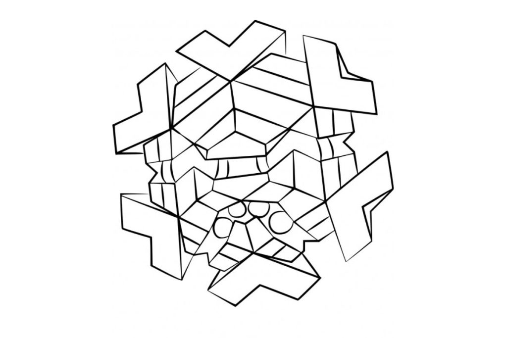 coloriage pokemon hexagel