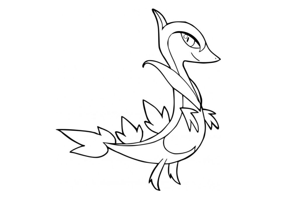 coloriage pokemon lianaja