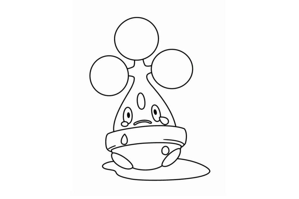 coloriage pokemon manzaï