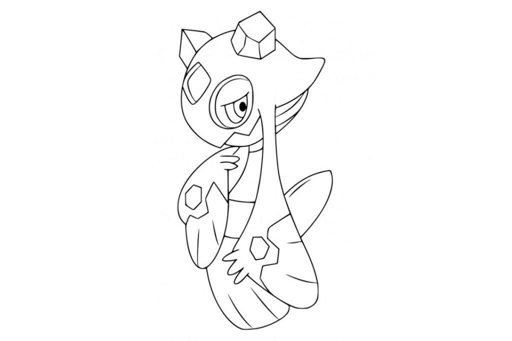 coloriage pokemon momartik