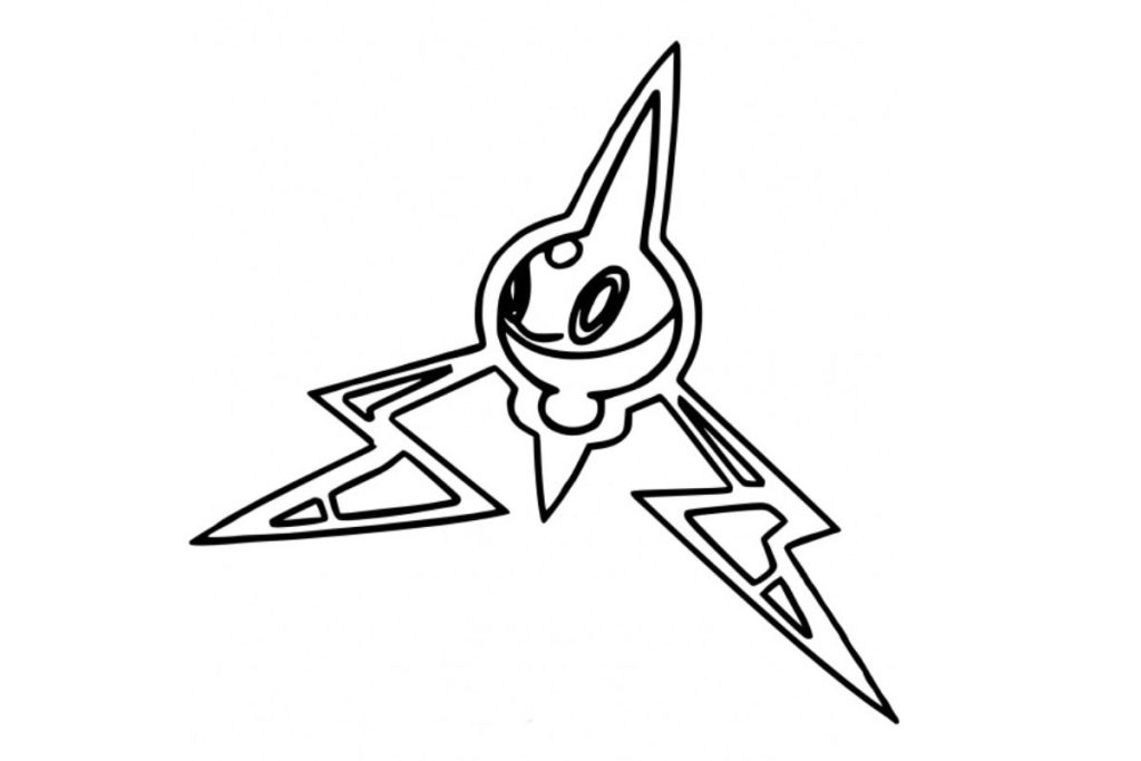 coloriage pokemon motisma