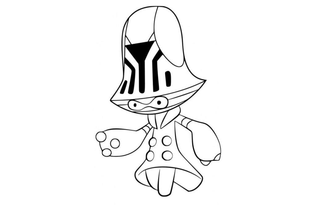 coloriage pokemon neitram