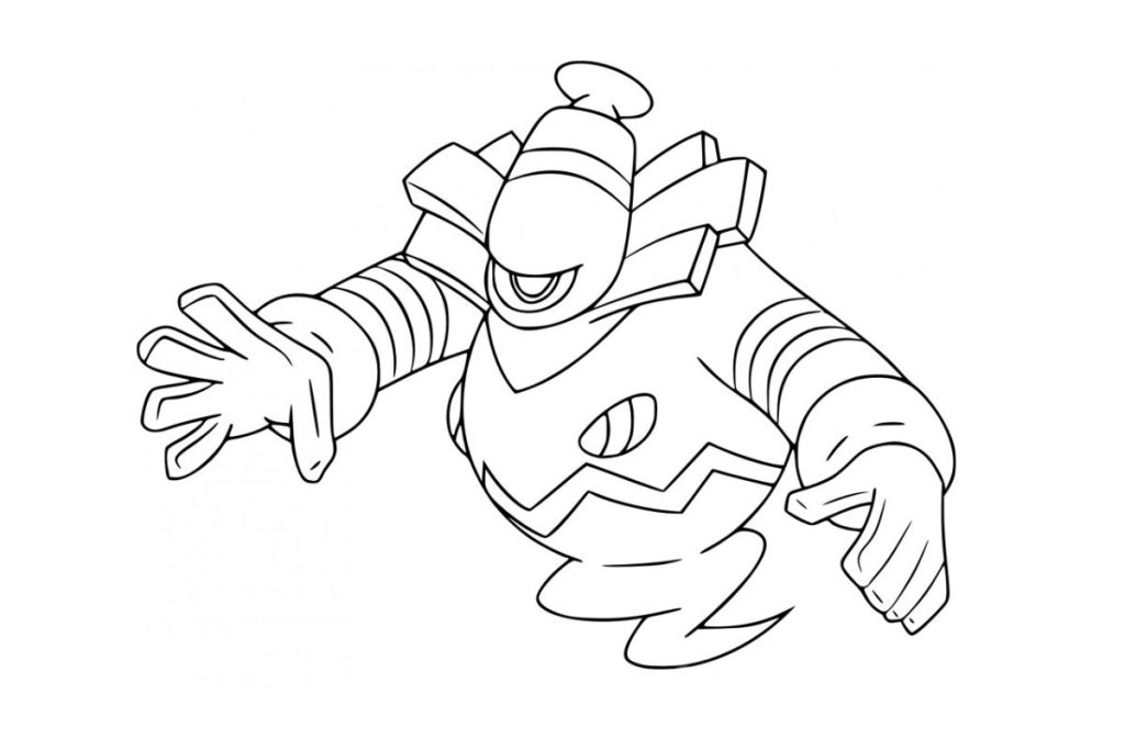 coloriage pokemon noctunoir