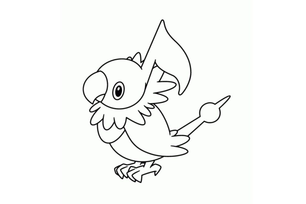 coloriage pokemon pijako