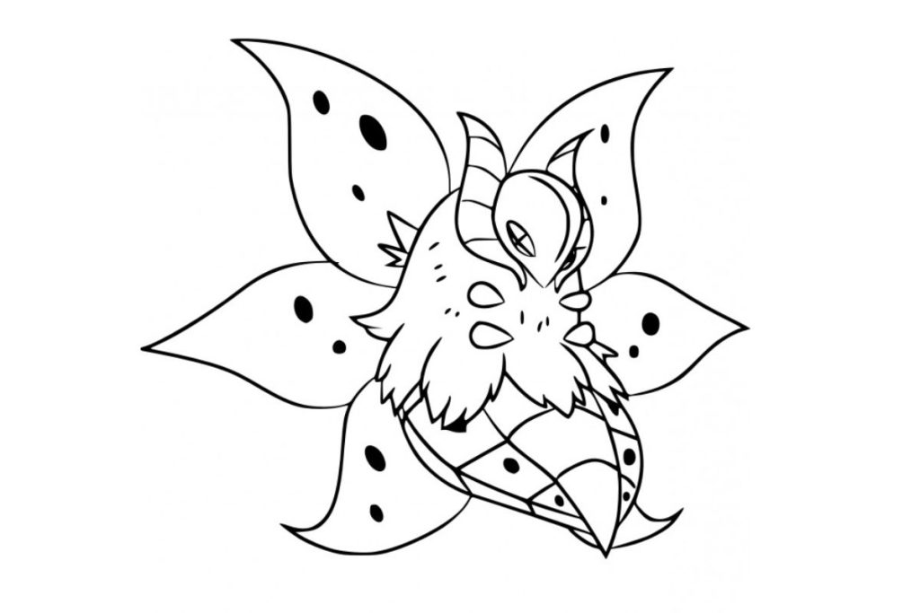 coloriage pokemon pyrax